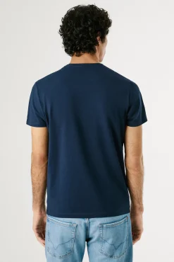 Camiseta slim de manga curta
