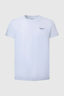 Camiseta slim de manga curta