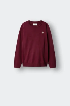 Camisola básica com cotoveleiras para criança