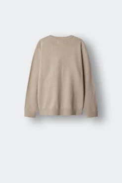 Camisola básica com cotoveleiras para criança