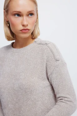 Camisola chenille combinada