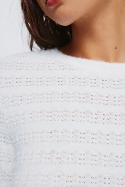 Camisola chenille estrutura