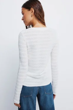 Camisola chenille estrutura