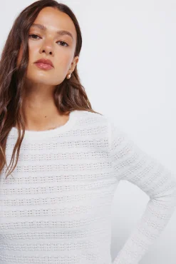 Camisola chenille estrutura