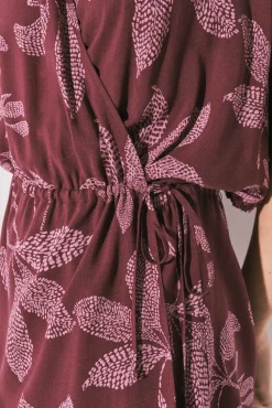 Camisola curta estampado flores