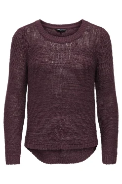 Camisola de gola redonda