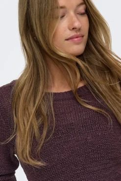 Camisola de gola redonda