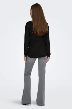 Camisola de gola redonda