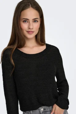 Camisola de gola redonda