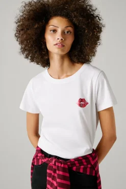 Camisola de manga curta