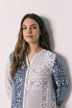Camisola estampado bandana