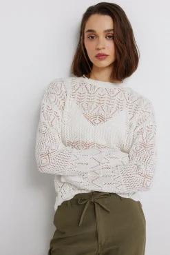 Camisola pointelle