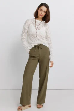 Camisola pointelle