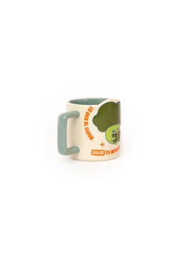 Caneca 3D de brócolis - O roteiro diz: siga sua intuição!