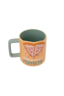 Caneca de pizza 3D - Você é o plano perfeito