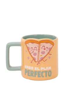 Caneca de pizza 3D - Você é o plano perfeito