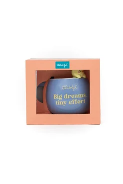 Caneca 3D pintainho preguiçoso - Big dreams, tiny effort