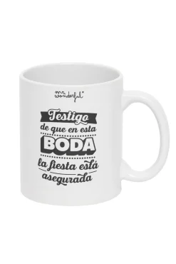 Caneca Iconic - Testemunho de que neste casamento a festa está garantida