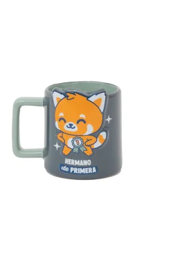 Caneca Panda Vermelho 3D - Irmão de Primeira Classe