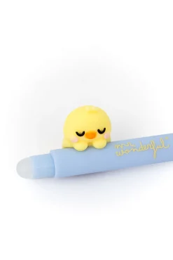 Caneta apagável Lazy pintainho - Big dreams, tiny effort