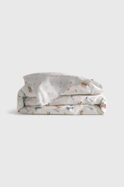 Capa de edredão estampado cães divertidos