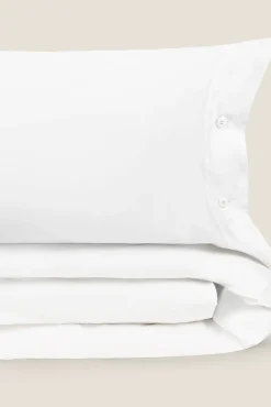 Capa nórdica algodão cetim. Cama 135-140 cm.