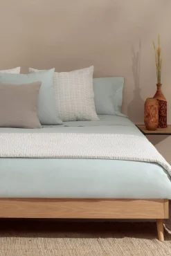 Capa nórdica algodão orgânico. Cama 180-200 cm.