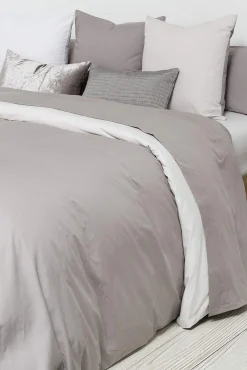 Capa nórdica algodão percal reversível. Cama 135-140 cm.