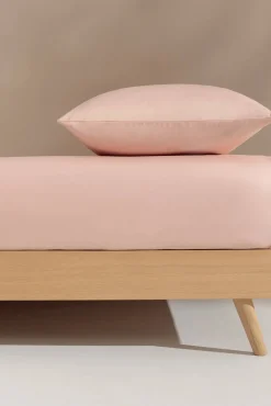 Capa de baixo algodão orgânico. Cama 180-200 cm.