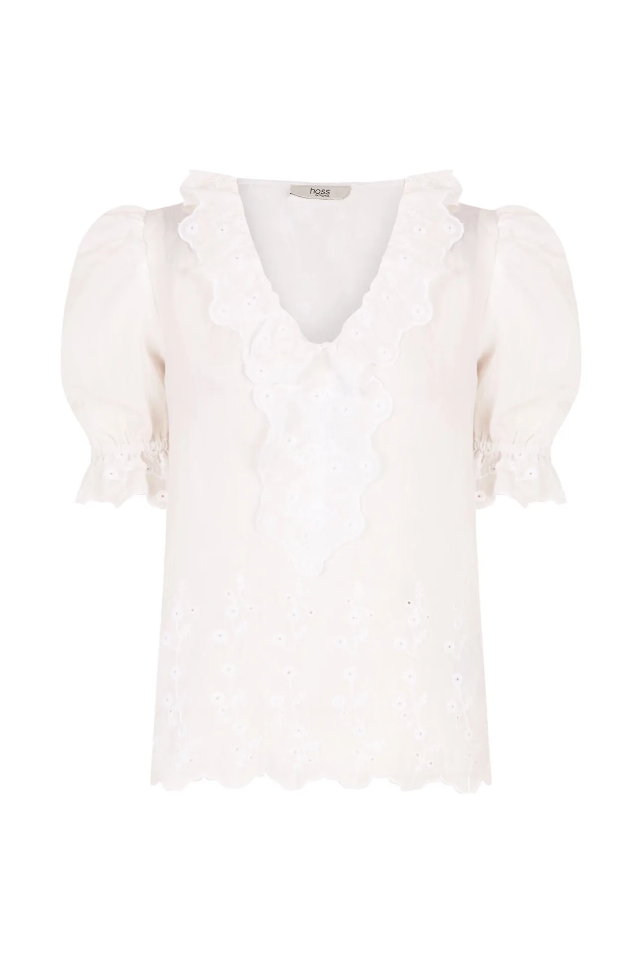 Carina. Blusa com folho