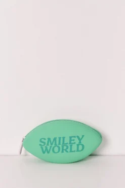 Carteira em silicone verde SmileyWorld®
