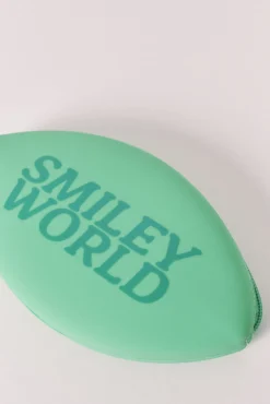 Carteira em silicone verde SmileyWorld®