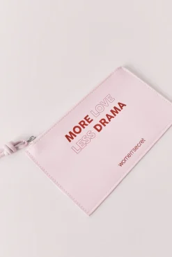 Carteira mini em charão rosa