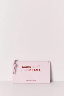 Carteira mini em charão rosa