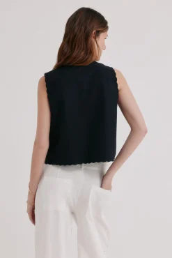 Cecilia. Blusa com laçada