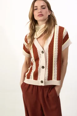 Chaqueta rayas verticales