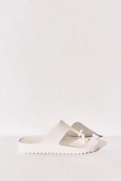 Chinelos de borracha EVA branco