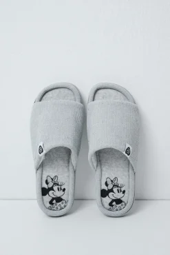 Chinelos de quarto Minnie Mouse rosa