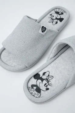Chinelos de quarto Minnie Mouse rosa