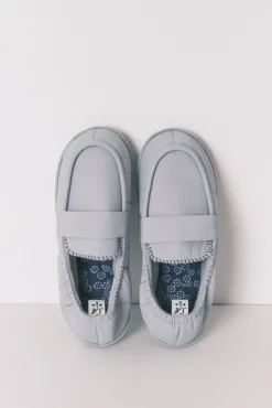 Chinelos de quarto mocassim azul
