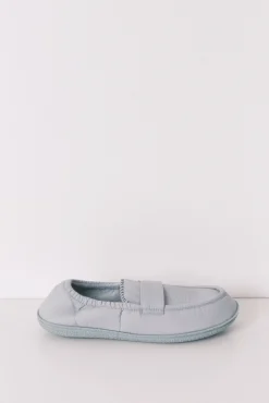 Chinelos de quarto mocassim azul