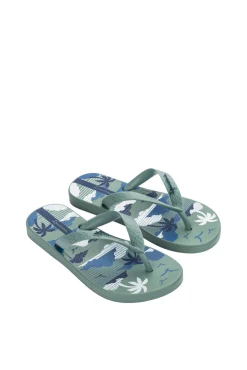 Chinelos infantis estampado de verão