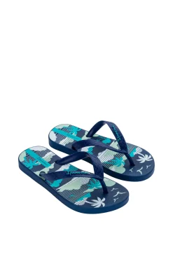 Chinelos infantis estampado de verão