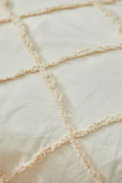 Colcha com tufting cru Royal 240x260