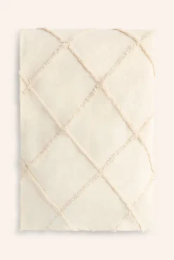 Colcha com tufting cru Royal 270x280
