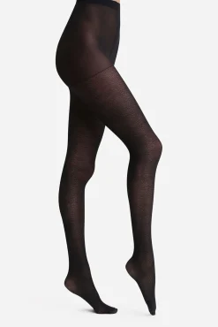 collant transparente com estampa de leopardo 23 Deniers
