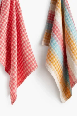 Conjunto 2 panos de cozinha Ibiza 50x70 Multicolor