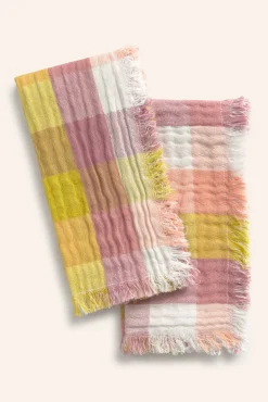 Conjunto de 2 guardanapos Nasau multicolor 45x45