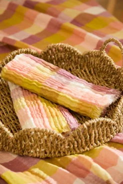Conjunto de 2 guardanapos Nasau multicolor 45x45