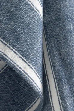 Conjunto de panos de algodão às riscas